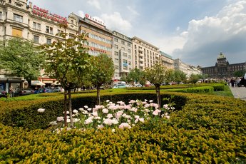 Hotel Ramada Prague City Centre**** - view of the hotel from the Wenceslas Square