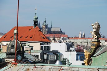 Hotel Ramada Prague City Centre**** - view from the executive suite no. 607