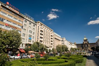 Hotel Ramada Prague City Centre**** - view of the hotel from the Wenceslas Square